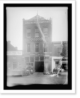 Munger Motor & Mfg. Co. front, Vintage Wall Art