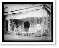 Flower shop, horse show window, 5/20/20, Vintage Wall Art