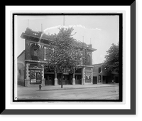 Historic Framed Print, Crandall's Apollo [theater], exterior,  17-7/8" x 21-7/8"