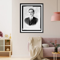 Historic Framed Print, Dr. Frederick G. Cottrell, Director, Bureau of Mines,  17-7/8" x 21-7/8"