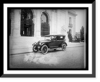Historic Framed Print, Tulsa car, 1920 - 2,  17-7/8" x 21-7/8"