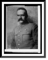 Josef Pilsudki, Pres. of Poland, Antique Poster