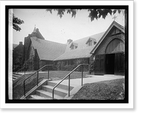 Historic Framed Print, St. Margaret's Episcopal Church,  17-7/8" x 21-7/8"