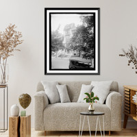 Historic Framed Print, Times, 1843 Kalorama, [Washington, D.C.],  17-7/8" x 21-7/8"