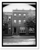 Historic Framed Print, College Women's League, 1822 I, N.W., [Washington, D.C.],  17-7/8" x 21-7/8"