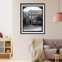 Historic Framed Print, College Women's League, 1822 I, N.W., [Washington, D.C.],  17-7/8" x 21-7/8"