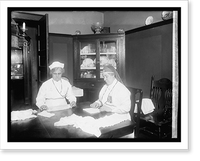 Historic Framed Print, Am. Red Cross, R.I. Ave. unit,  17-7/8" x 21-7/8"