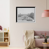 Historic Framed Print, Exchange Place, Providence, R.I.,  17-7/8" x 21-7/8"