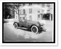 Historic Framed Print, Stutz Roadster, 1920 - 2,  17-7/8" x 21-7/8"