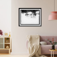 Historic Framed Print, Frank Carter auto chassis,  17-7/8" x 21-7/8"