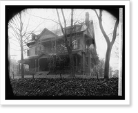 Historic Framed Print, Tumulty house, 20th & Kalorama Rd., [Washington, D.C.],  17-7/8" x 21-7/8"