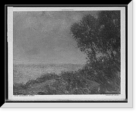 Historic Framed Print, Lake Michigan, October,  17-7/8" x 21-7/8"