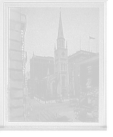 Historic Framed Print, Marble Collegiate Church, New York City,  17-7/8" x 21-7/8"