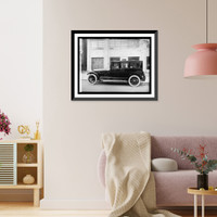 Historic Framed Print, Haynes sedan, 1920,  17-7/8" x 21-7/8"