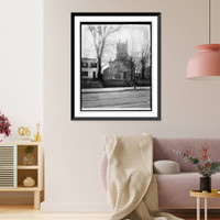 Historic Framed Print, Christ Ch., 620 G, S.E., [Washington, D.C.],  17-7/8" x 21-7/8"