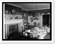 Hunt breakfast, home of Geo. Slater, Upperville, Va. Rose Hill"", Antique Wall Art