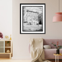 Historic Framed Print, Star house, 1929 19th, [Washington, D.C.],  17-7/8" x 21-7/8"