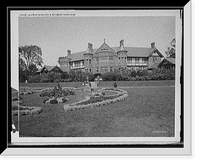 Historic Framed Print, Blantyre, home of R.W. Patterson [i.e. Robert W. Paterson], Lenox, Mass.,  17-7/8" x 21-7/8"