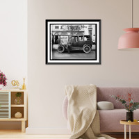 Historic Framed Print, Studebaker car - 2,  17-7/8" x 21-7/8"
