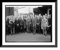 Historic Framed Print, Daily News group,  17-7/8" x 21-7/8"