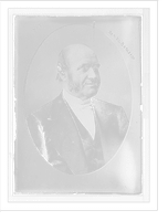 Rev. Dr. Burchard, cameo portrait, Vintage Poster