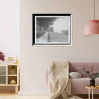Historic Framed Print, Lake road, Grosse Pointe, Mich.,  17-7/8" x 21-7/8"