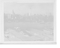 Historic Framed Print, New York skyline from Brooklyn,  17-7/8" x 21-7/8"