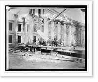Historic Framed Print, Treasury Dept. (old print), [Washington, D.C.] - 2,  17-7/8" x 21-7/8"