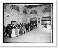 Star lobby, Wash. Star, Wash., D.C, Antique Wall Art