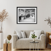 Star lobby, Wash. Star, Wash., D.C, Antique Wall Art