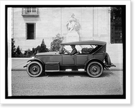 Historic Framed Print, Auburn car,  17-7/8" x 21-7/8"