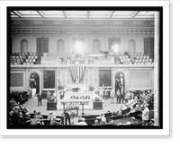 Roy G. Fitzgerald in House, U.S. Capitol, Washington, D.C. Classic, Vintage Poster