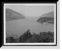 Historic Framed Print, The Hudson River from Trophy Point, West Point, N.Y.,  17-7/8" x 21-7/8"