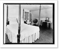 Historic Framed Print, Mt. Vernon, [Virginia], Maine room,  17-7/8" x 21-7/8"