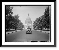 Historic Framed Print, Paige Motor Co. [U.S. Capitol, Washington, D.C.],  17-7/8" x 21-7/8"