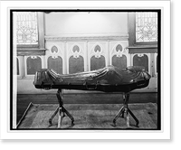 Vintage Photo Print - William Demaine & Son casket, 1923