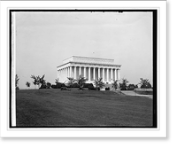 Lincoln Memorial, Washington, D.C. - 10, Vintage Wall Art