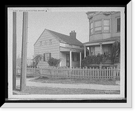 Historic Framed Print, Edgar Allen [sic] Poe cottage, New York,  17-7/8" x 21-7/8"