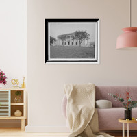 Historic Framed Print, [Cullum] Memorial Hall, West Point, N.Y.,  17-7/8" x 21-7/8"