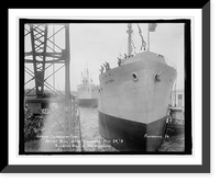 Virginia Shipbuilding Corp., Alexandria, Va. Betsy Bell after launching, May 24, 1919; G, Vintage Wall Art