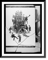 Photographers and other persons on camera, Vintage Print