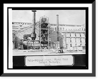 Historic Framed Print, Pulp drying plant, first unit Oxnard, [California], factory,  17-7/8" x 21-7/8"