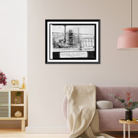 Historic Framed Print, Pulp drying plant, first unit Oxnard, [California], factory,  17-7/8" x 21-7/8"