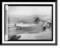 Historic Framed Print, Plant of the Cal. & Hawaiian Sugar Ref. Co., Crockett, Cal.,  17-7/8" x 21-7/8"