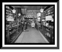 Historic Framed Print, [Interior of shop],  17-7/8" x 21-7/8"