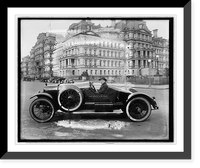 Hudson Super Six car in front of State, War and Navy building, Washington, D.C, Vintage Wall Art