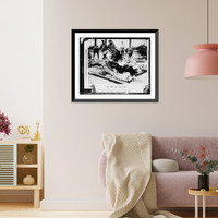 Historic Framed Print, For the German Red Cross Corps, New Type Auto Ambulances,  17-7/8" x 21-7/8"