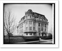 Historic Framed Print, French Embassy, 2400 16th St., [Washington, D.C.],  17-7/8" x 21-7/8"