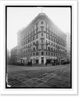 Historic Framed Print, Bond bldg., Wash. Herald, [Washington, D.C.],  17-7/8" x 21-7/8"