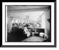 Historic Framed Print, Computing Division, solider's bonus,  17-7/8" x 21-7/8"